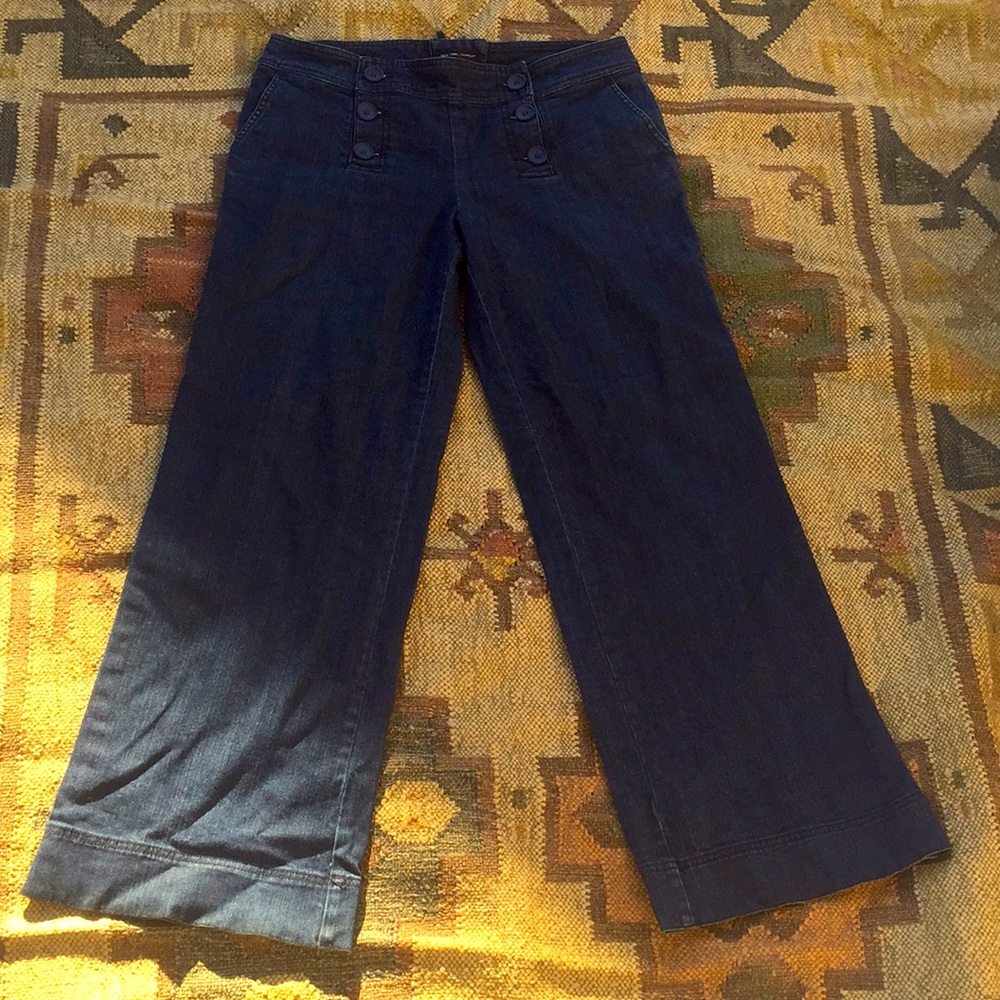 New York Company Denim Sailor Pants